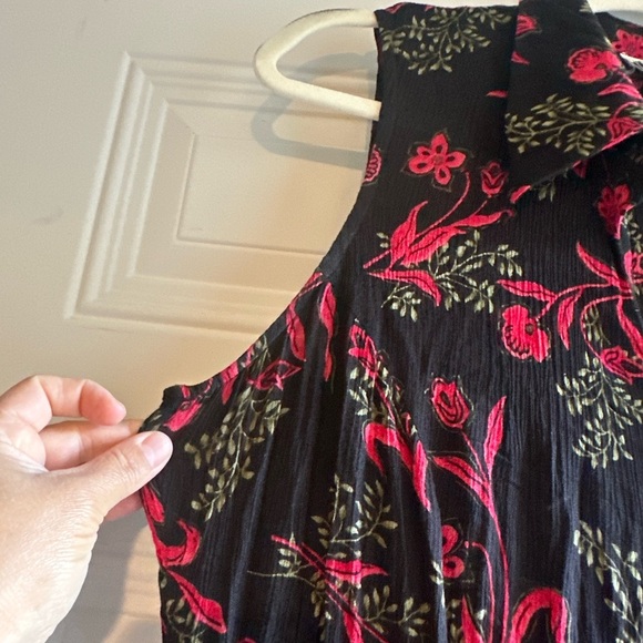 Elegant Floral A-Line Skirt - Picture 5 of 9